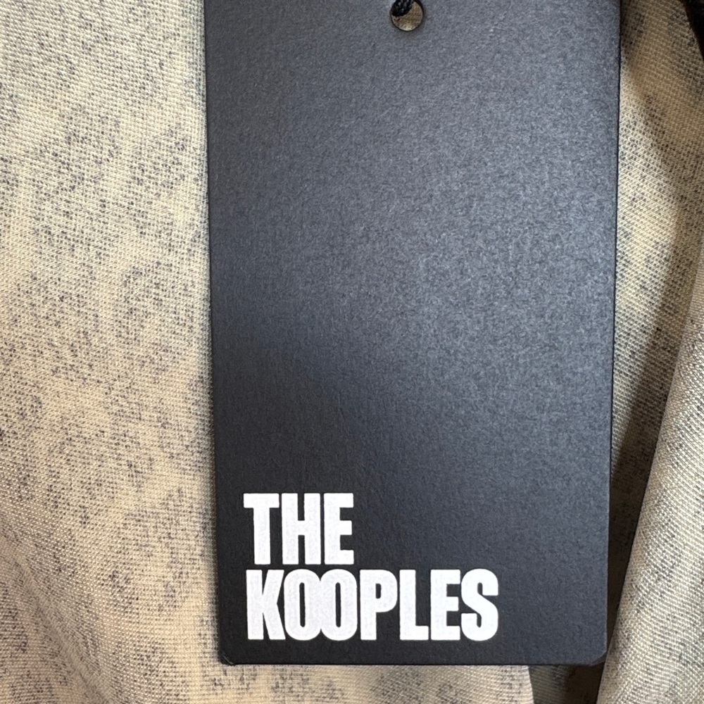 KOOPLES VELVET LEOPARD Women's Shirt/Jacket NWT - Picture 8 of 9